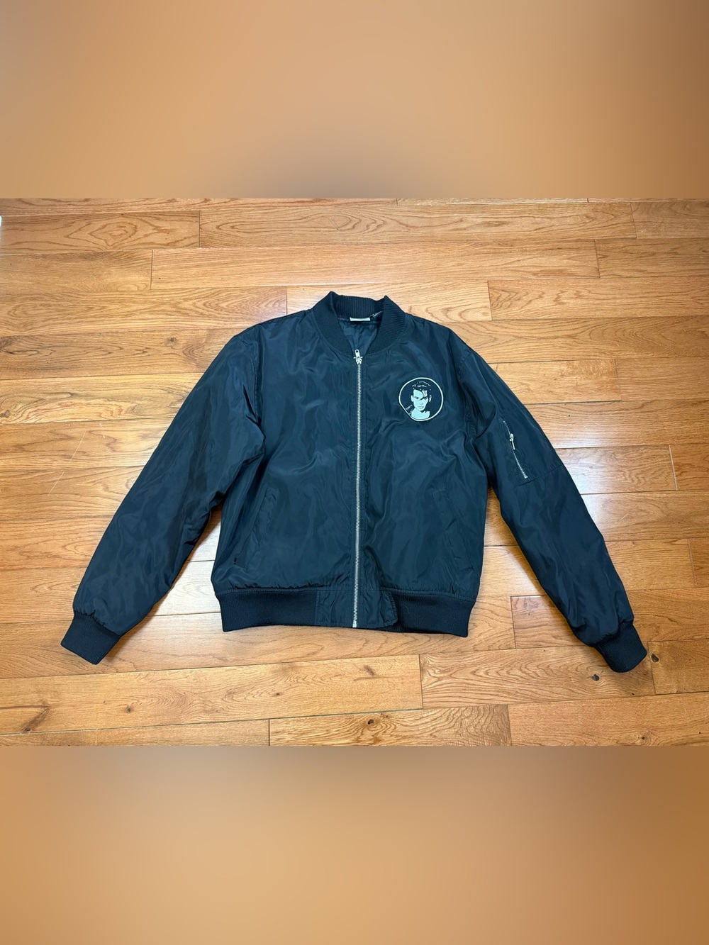 Universal Studios 1990 ‘Cry Baby’ Movie Johnny Depp Satin Bomber Jacket